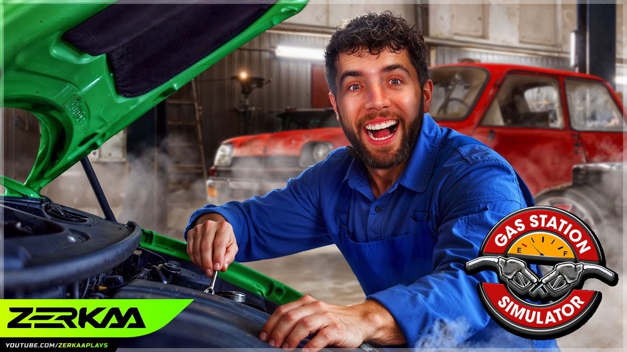 LEARNING HOW TO REPAIR CARS (Gas Station Simulator #2)
