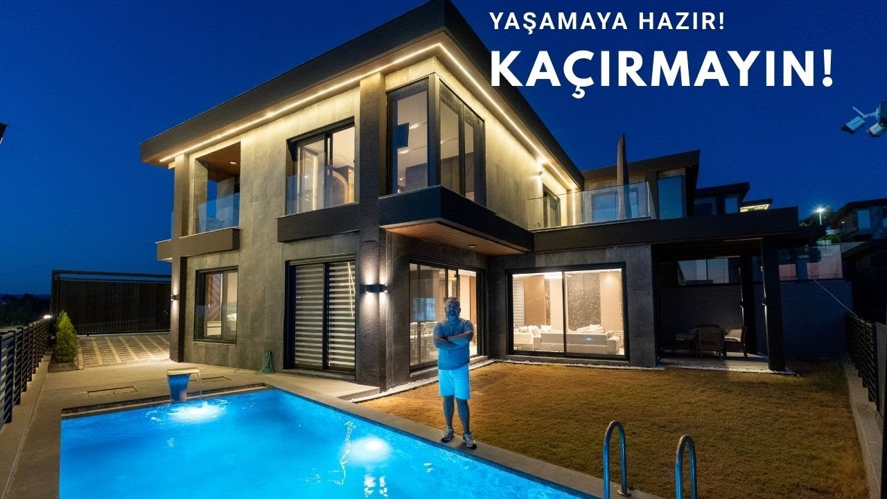 Kuşadası Soğucak’ta Satılık Full Donanımlı, Yaşamaya Hazır Villa | Kaçırmayın! #232