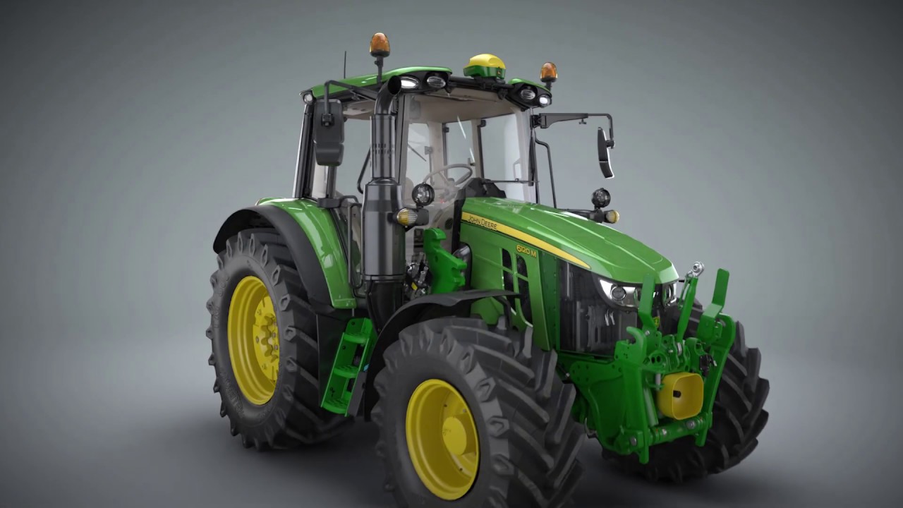 Animacja: nowa seria ciągnik&oacute;w 6M | John Deere