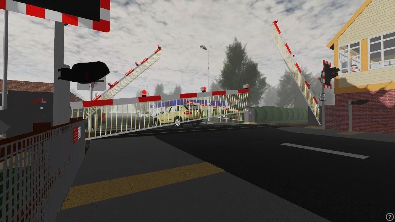 Level crossing I filmed earlier
