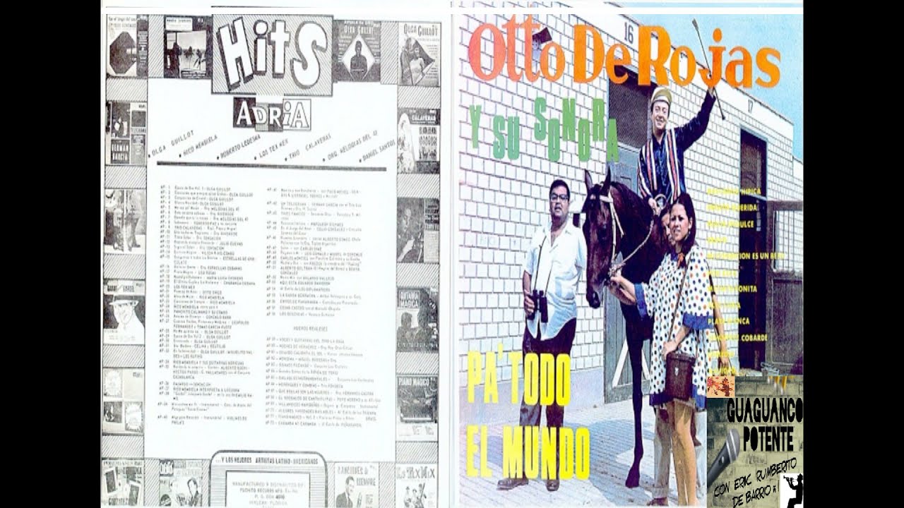 Descarga Hipica - Otto De Rojas y su Sonora ◄ ''Pa Todo El Mundo'' 1967 (Mag) Canta  ''Melcochita''