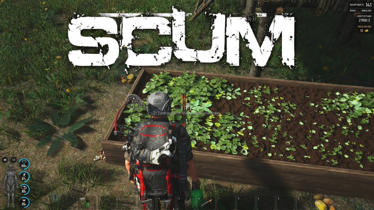 Scum #43 - Um den Garten kümmern & ein Veegie Kochen