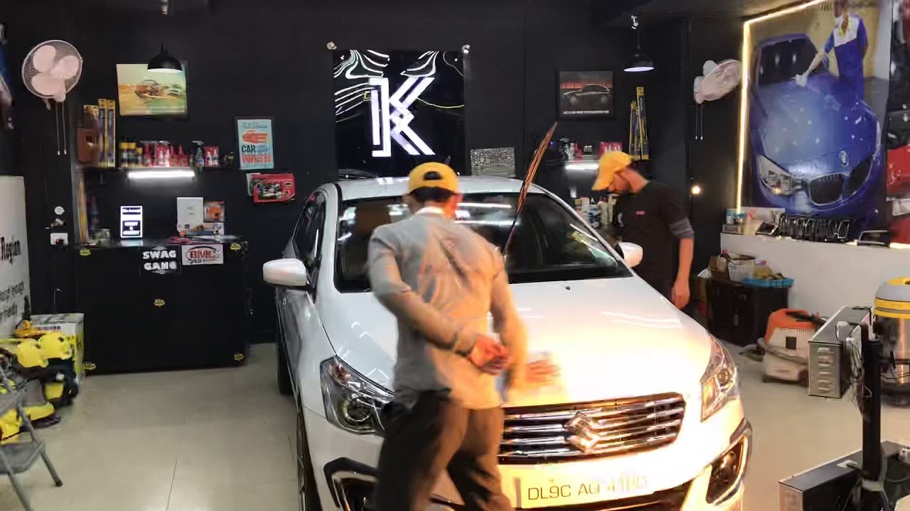 #Suzuki #Ciaz getting 9H Glass Ceramic Permanent coating only at DetailingKingStudio