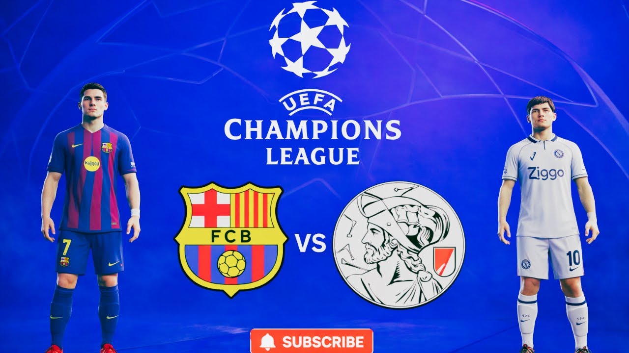 🔴 LIVE | Barcelona 5–0 Ajax 😱 | Total Domination! | UCL 2025/26 | FC26 | PS5