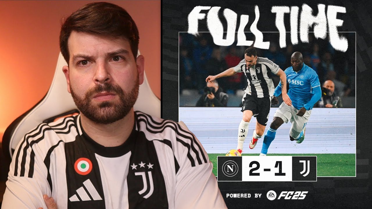 NAPOLI JUVENTUS 2-1 | THIAGO MOTTA MI HA FATTO DAVVERO ARRABBIARE, L'HA VINTA ANTONIO CONTE