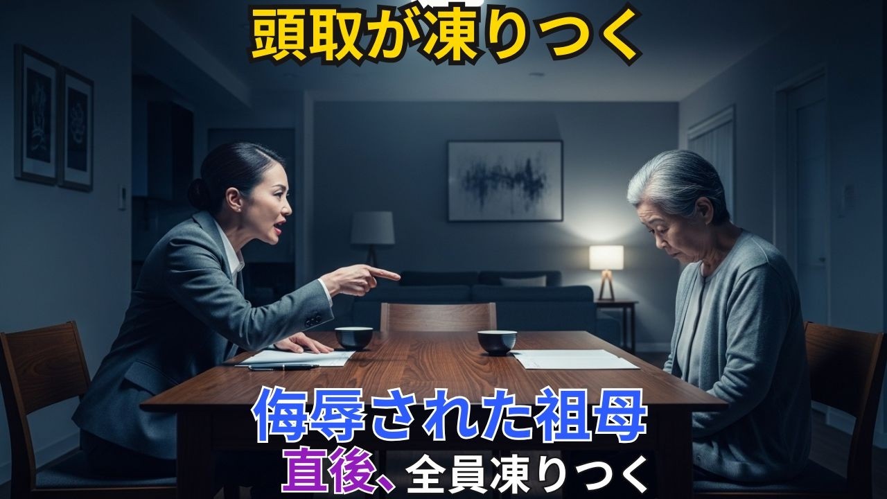 【スカッと】「施設に入れたら?」侮辱された祖母。直後、空気が凍る【シニア】