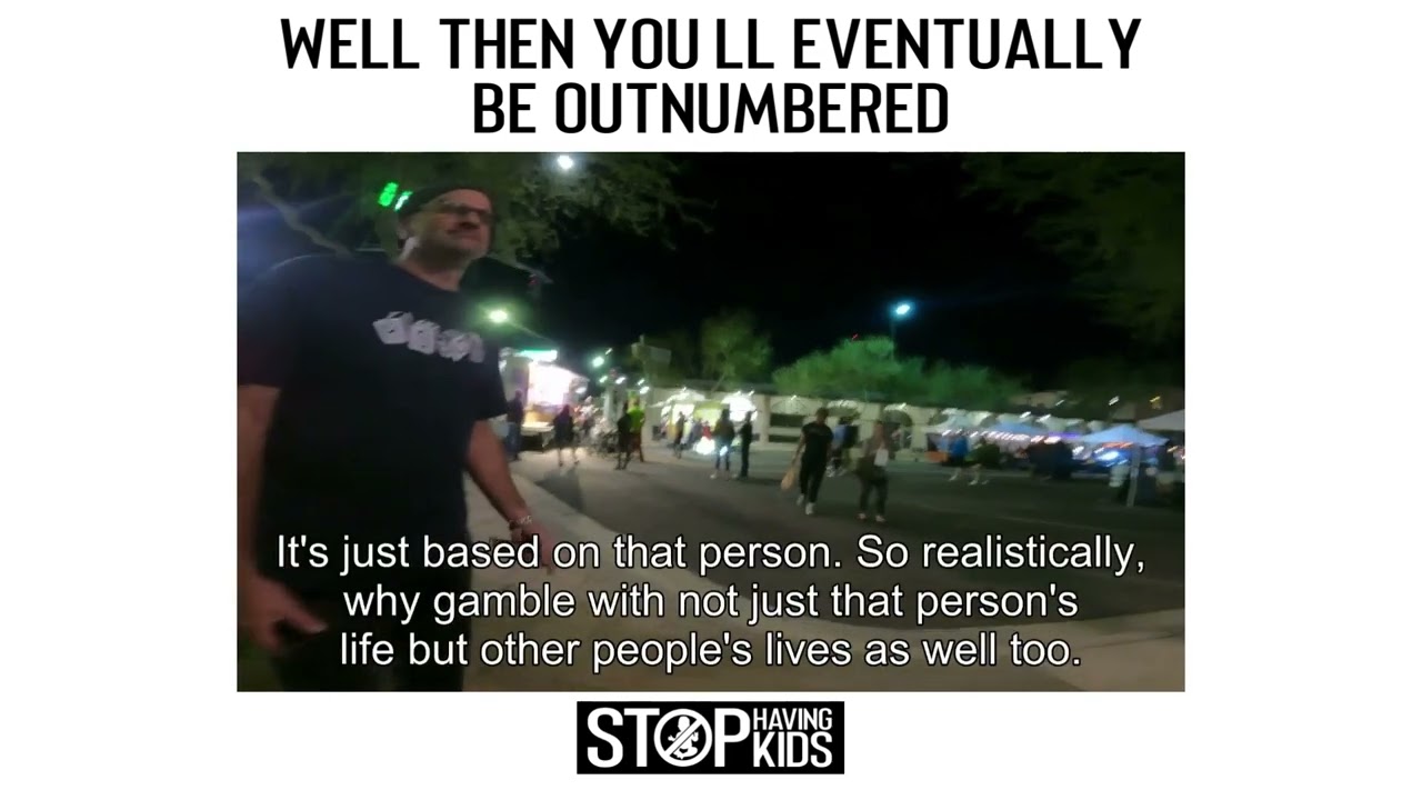 We&rsquo;ll Be OUTNUMBERED If We Stop Procreating