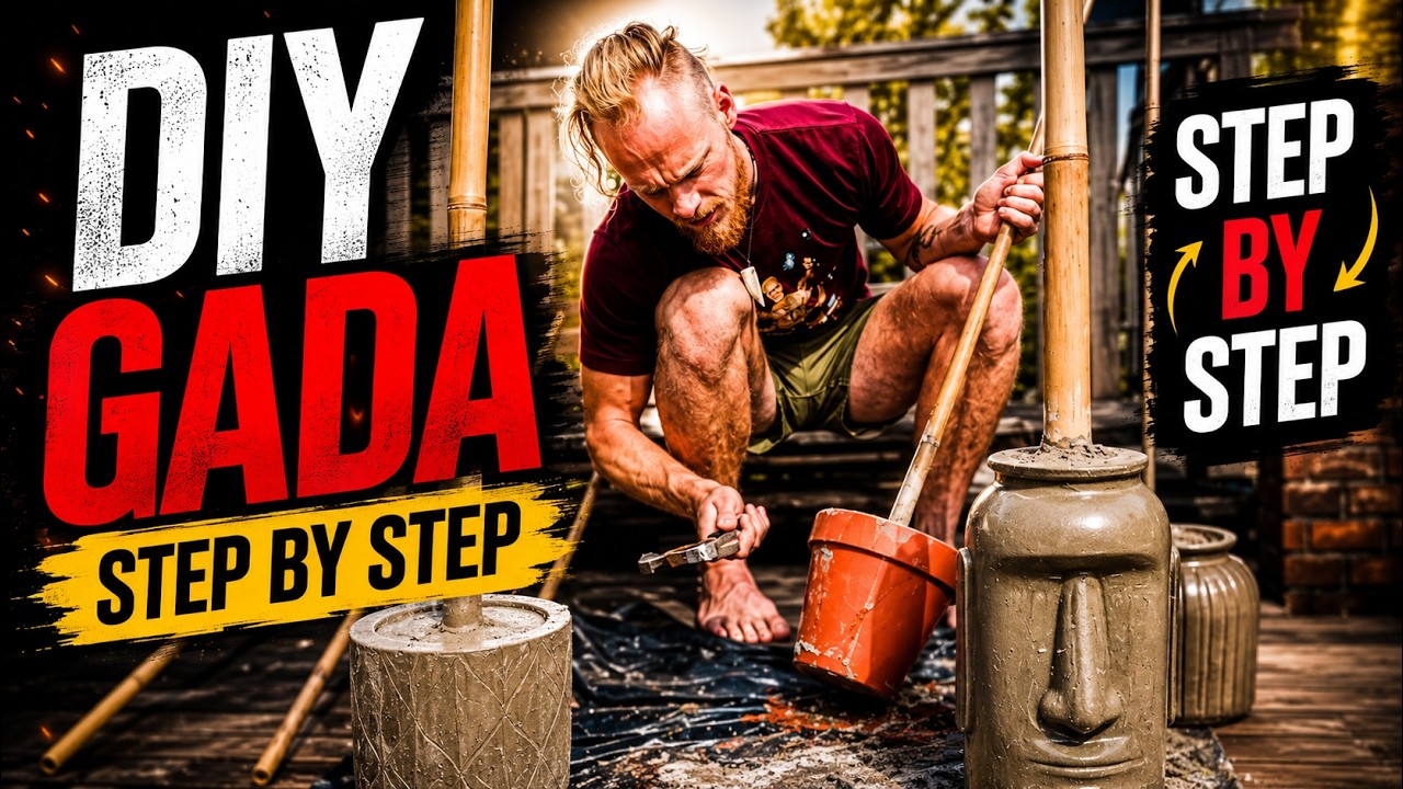 DIY Gada | How to Make a Bamboo Mace