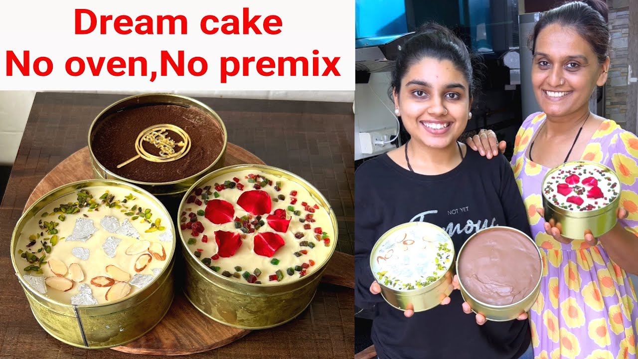 Trending Dream Cake | 5 in one Torte Cake | No Premix | No Oven | Eggless Cake Recipe |Trending Cake