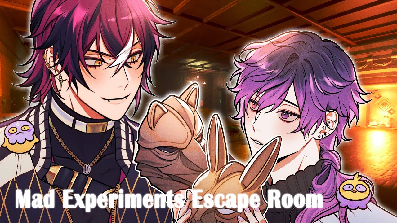 【MAD EXPERIMENTS: ESCAPE ROOM】dropleta will escape with a grape【NIJISANJI EN | Uki Violeta】