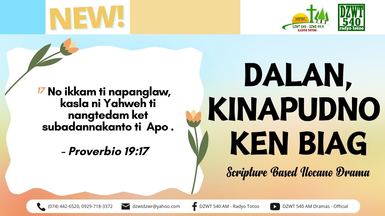 Dalan, Kinapudno ken Biag - July 9, 2024