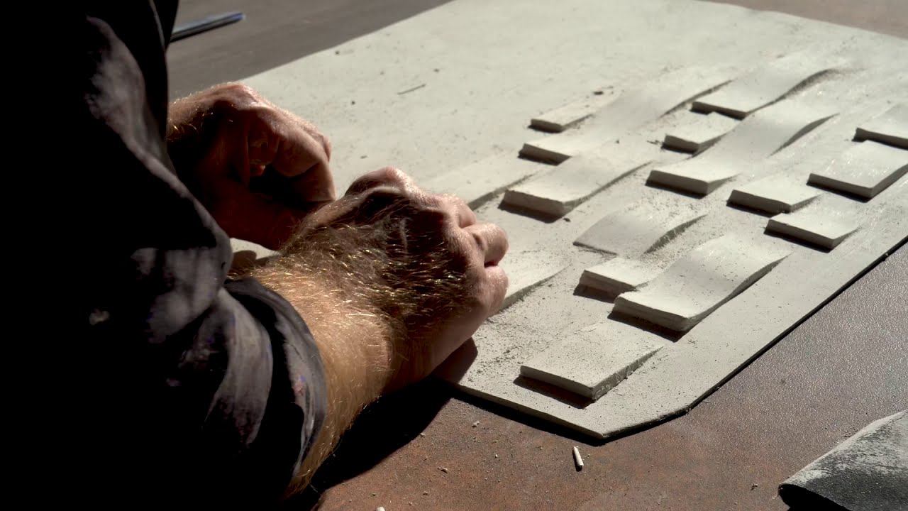 &Eacute;chantillons en carton pierre - Atelier D'OFFARD 2020