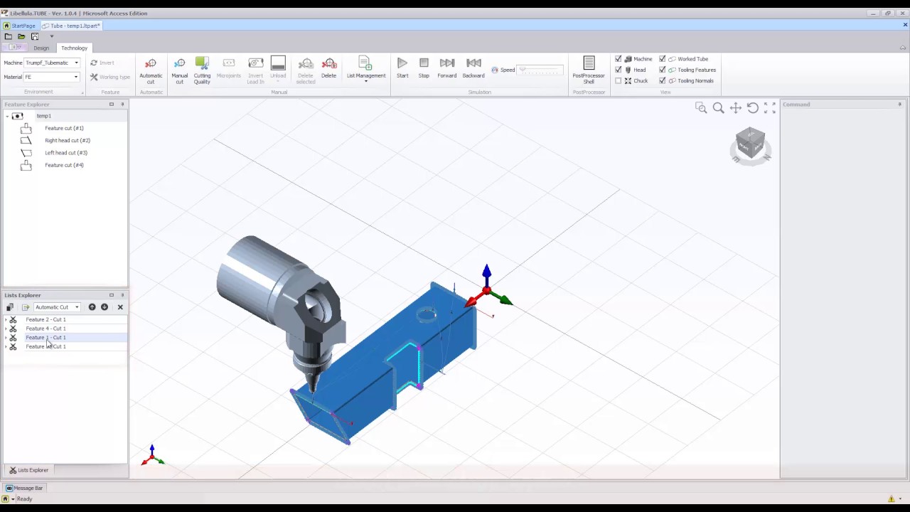 Libellula TUBE SIMPLE