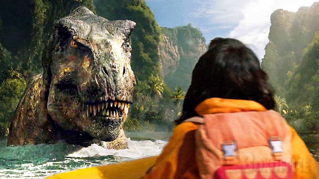 Die T-Rex-Szene | Jurassic World: Die Wiedergeburt | German Deutsch Clip