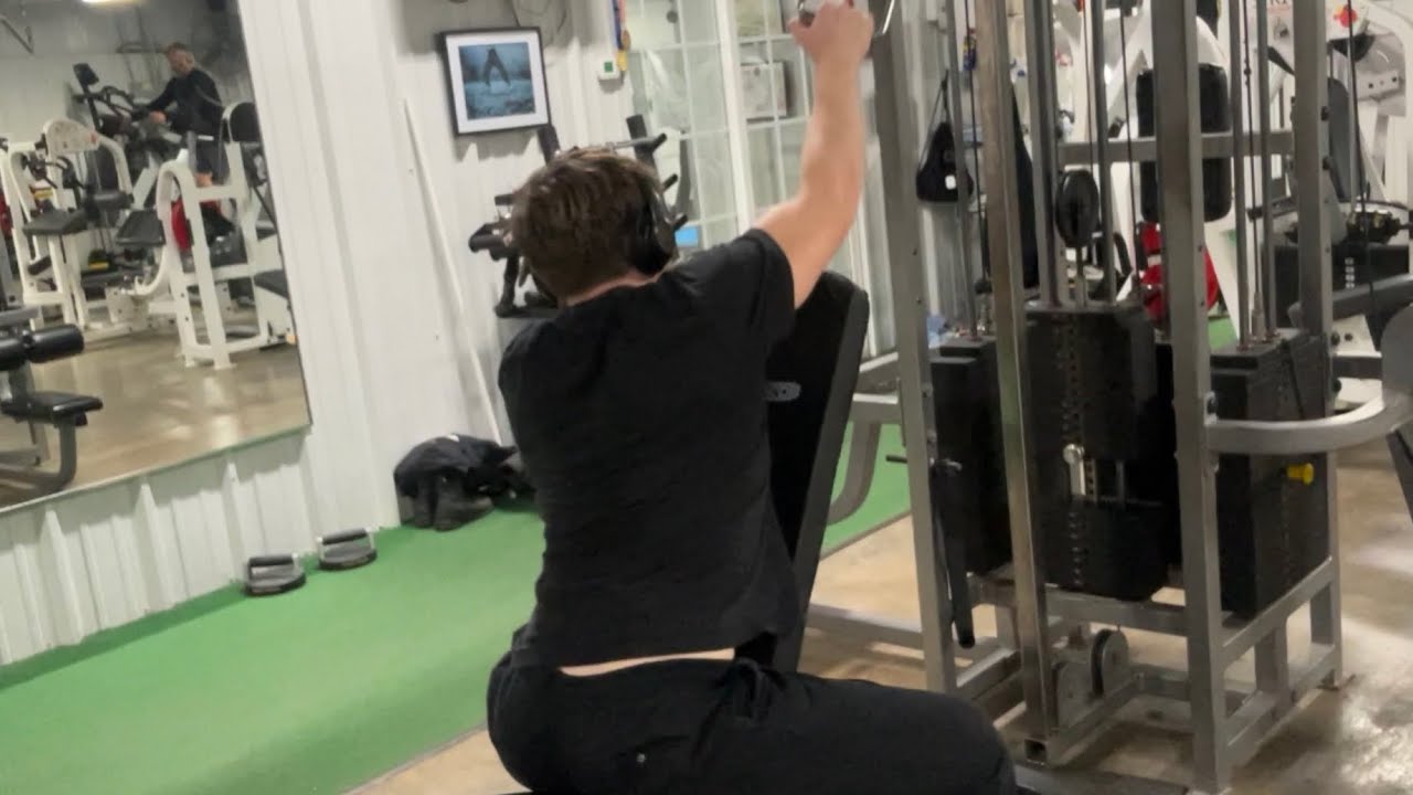 Winter bulk day 122- Back day ft. a little forearms 