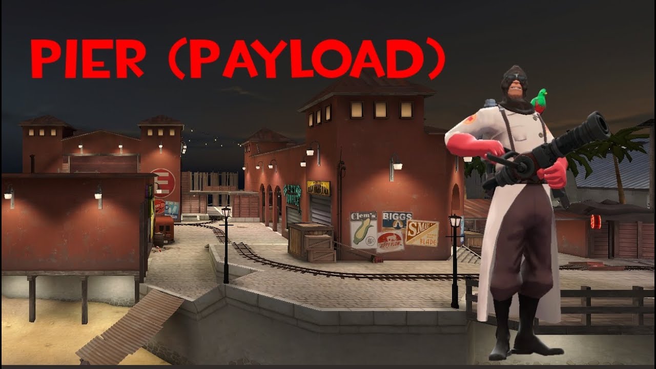 Medic (+12h xp) in Pier Payload | TF2 gameplay