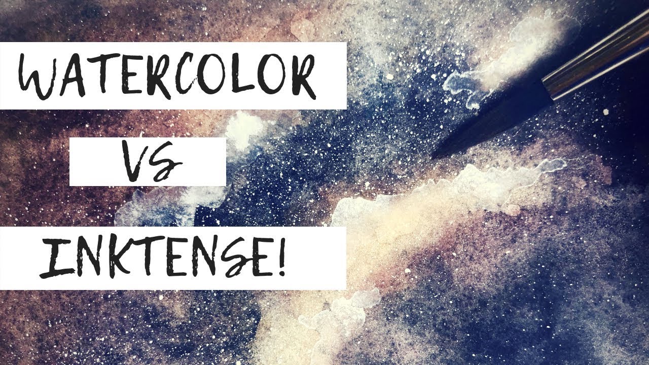 Watercolor VS Inktense  | LETS EXPERIMENT!!!