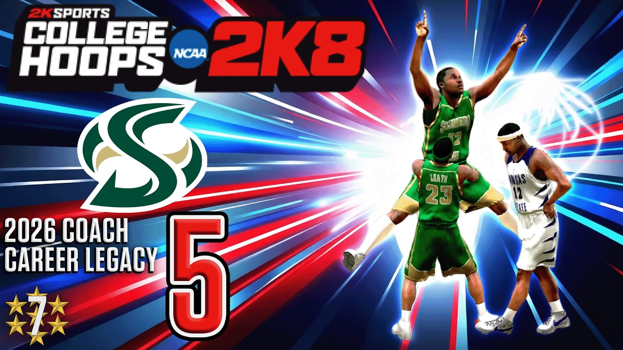 2026 Coach Career Legacy | College Basketball 2K8 | Livestream 5