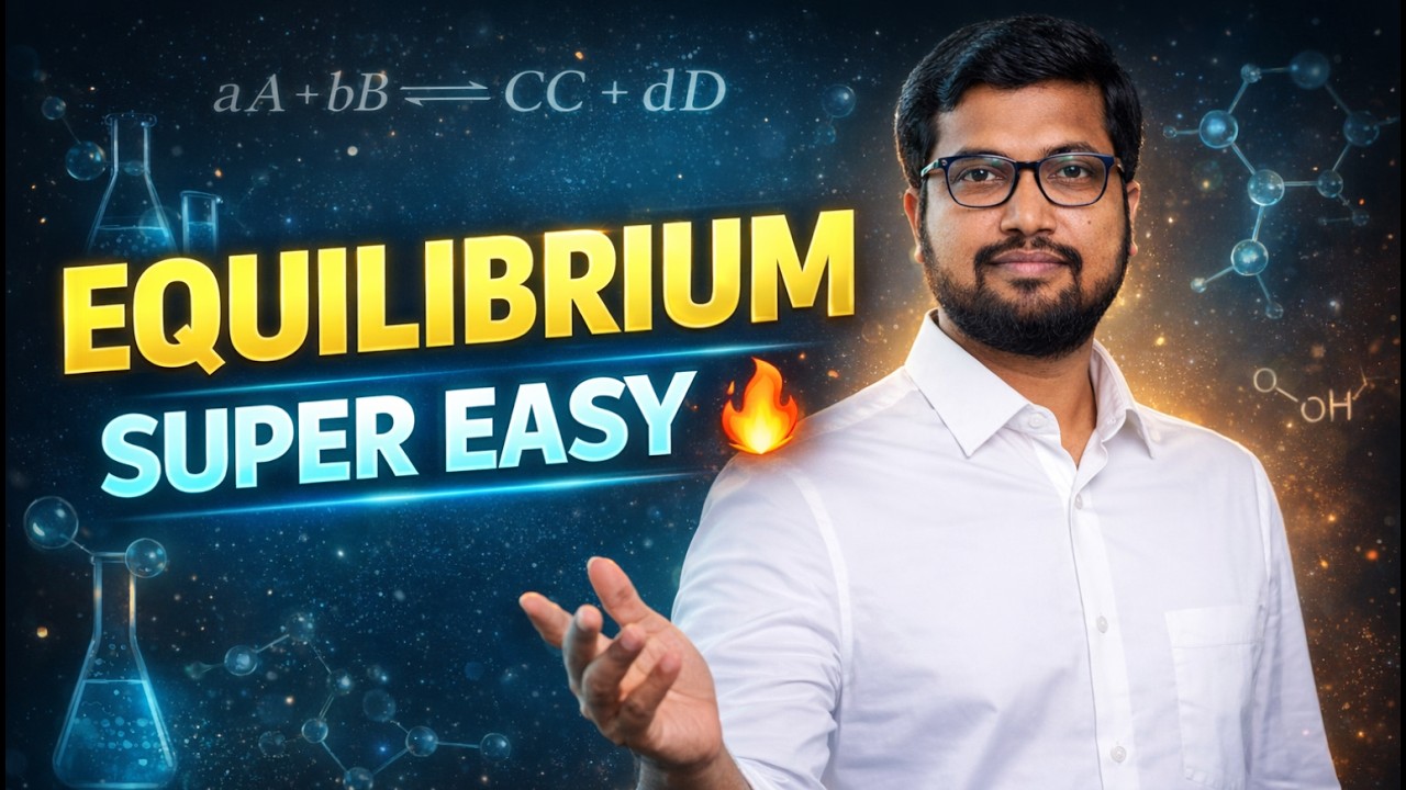 Equilibrium Explained Clearly | JN Sir | JN Chemistry