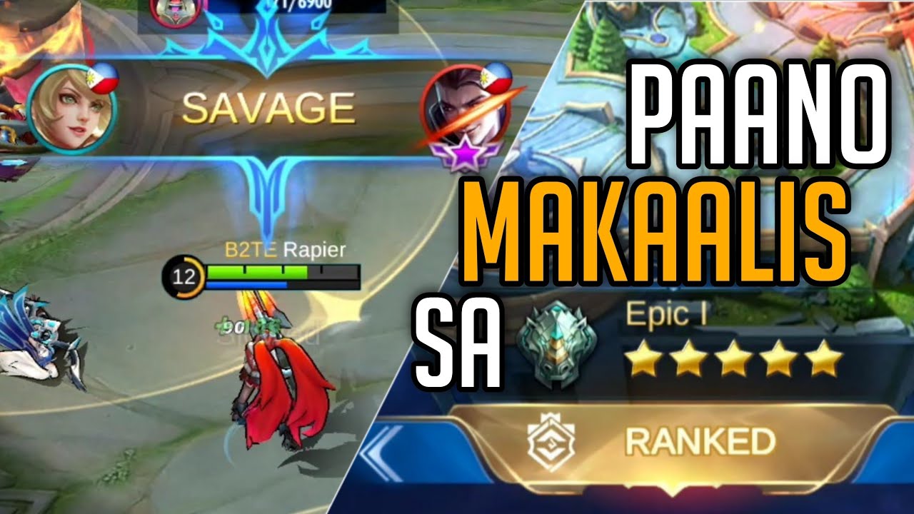 PAANO MAKAALIS SA EPIC GAMIT ANG LAYLA? | MLBB