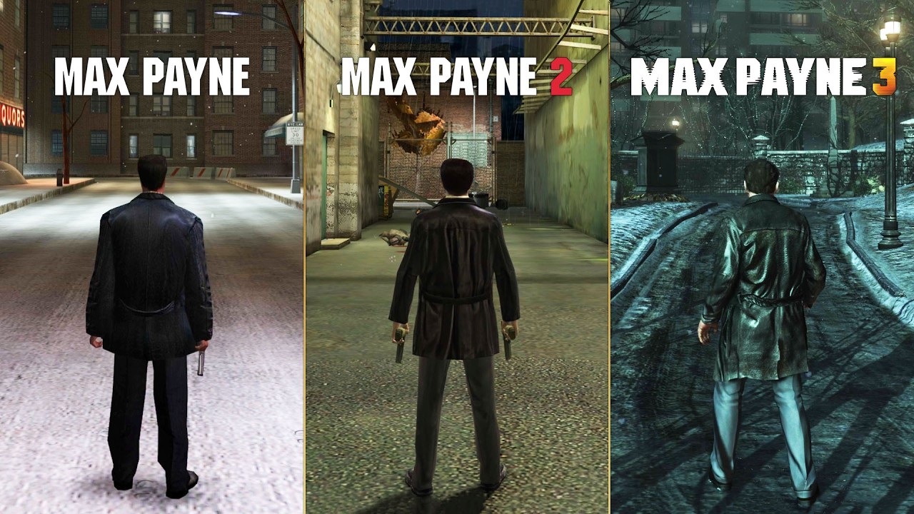 Max Payne vs. Max Payne 2 vs. Max Payne 3 – Franchise Comparison