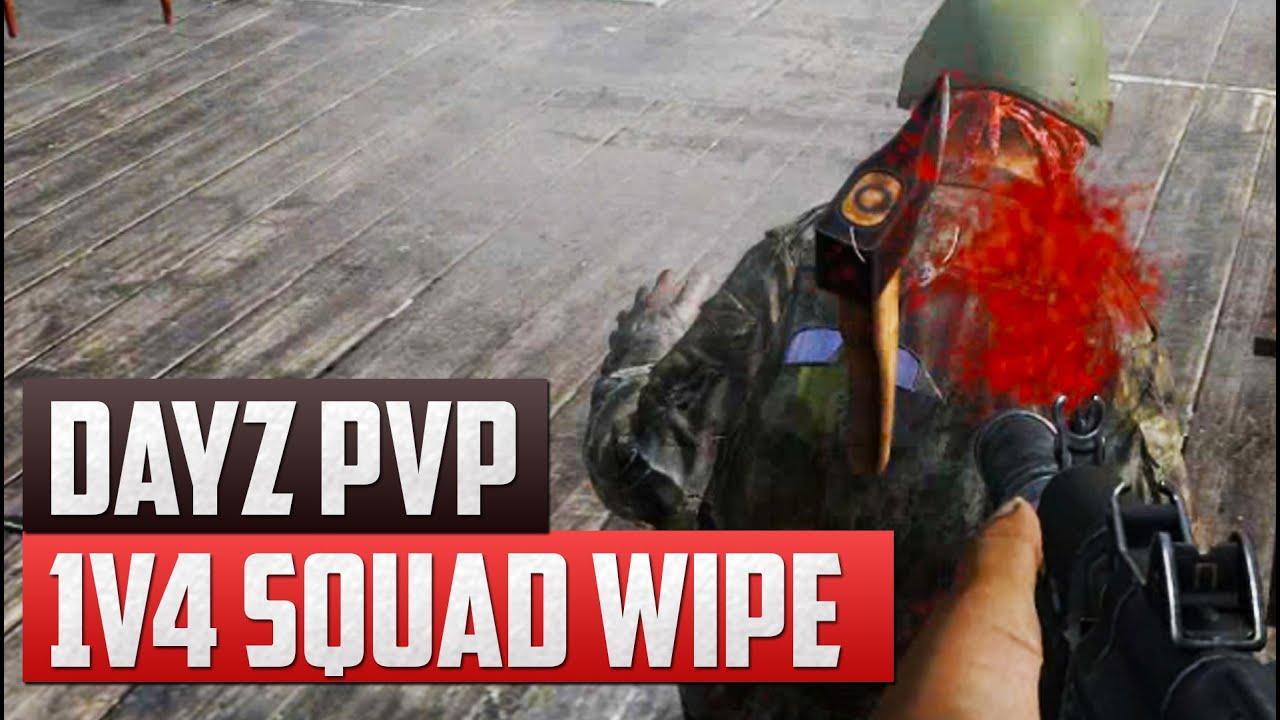 1v4 SQUAD WIPE - DayZ Standalone #106