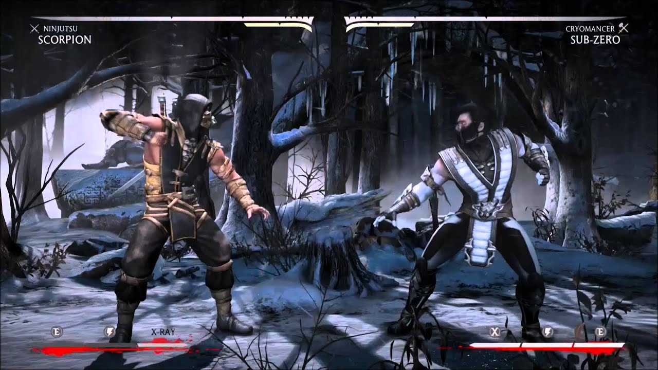 Mortal Kombat X Scorpion Ninjutsu Combos 30%-50%