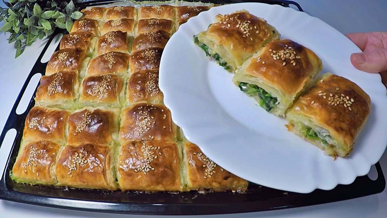 ❗️İNANILMAZ ❗️NEDEN DAHA ÖNCEDEN BİLMİYORDUM💯KATLARI SAYMAYLA BİTMEYEN ÇOK PRATİK ÇOK LEZZETLİ BÖREK