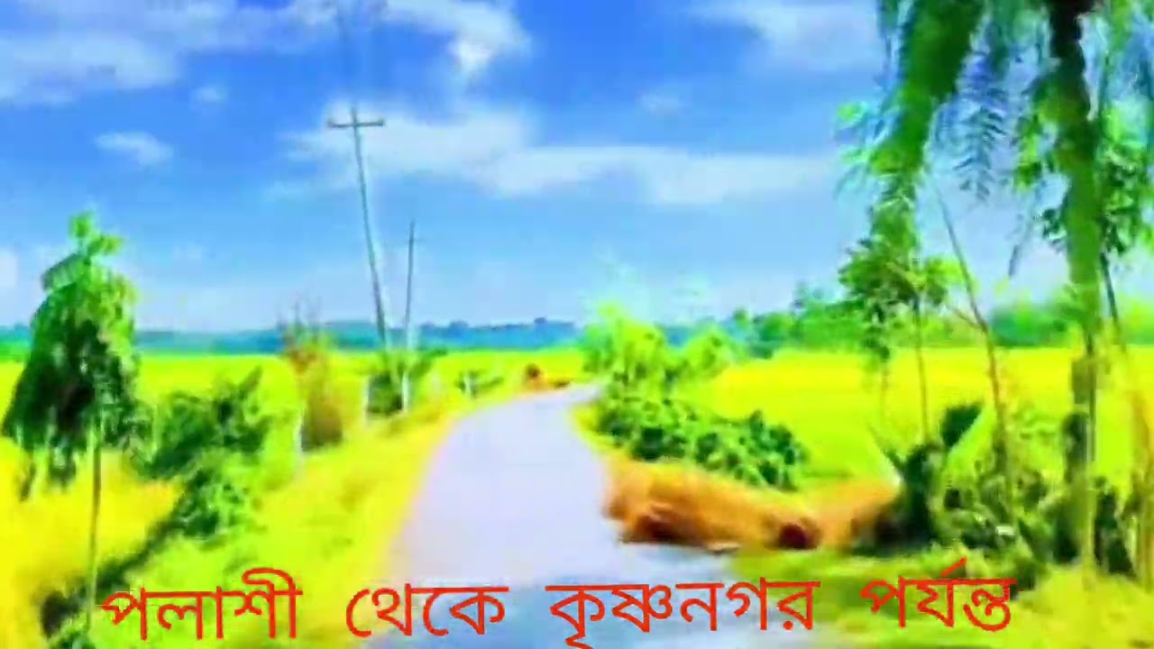 পলাশী থেকে কৃষ্ণনগর পর্যন্ত ভিডিও তুলে ধরলাম তোমাদের কাছে কমেন্ট করে জানাও 