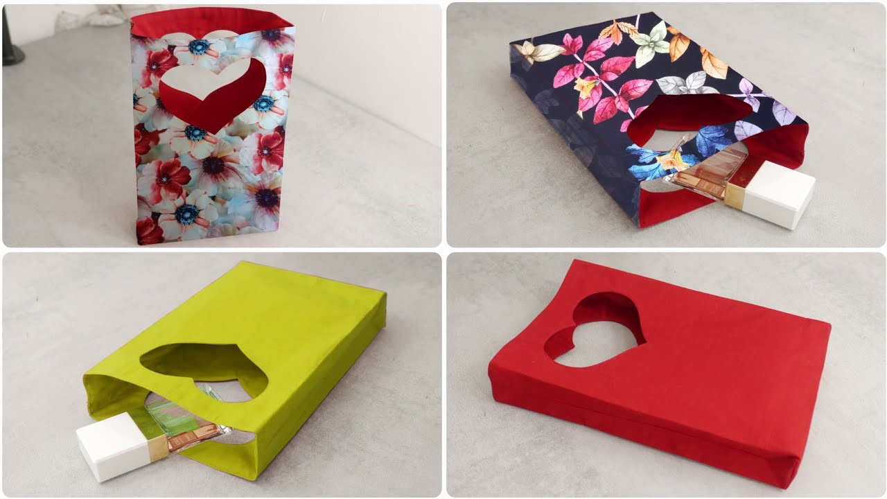 How to Sew a Reusable Fabric Gift Bag for Christmas 🎄 | Eco-Friendly DIY | @OwlByMytko