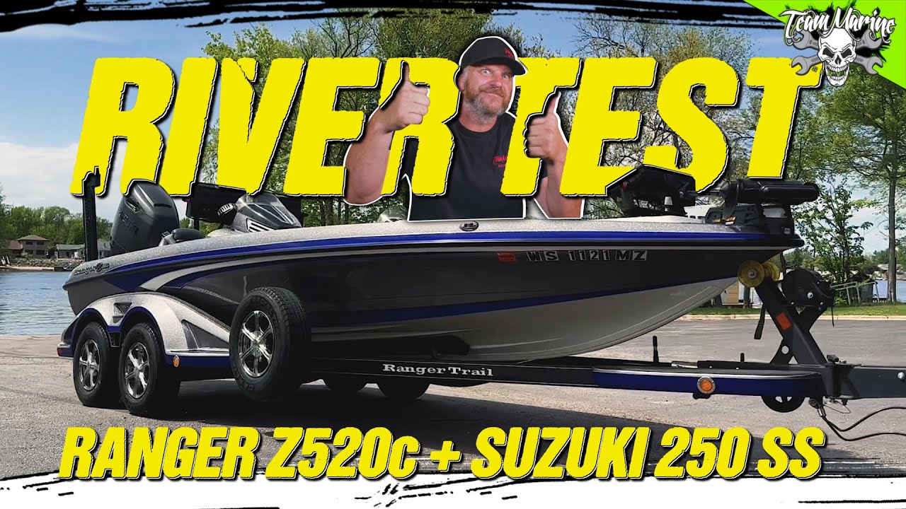 RANGER Z520c w/ (NEW) SUZUKI 250 SS RIVER TEST!!!