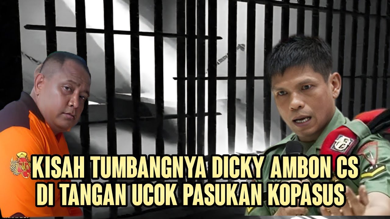 KISAH TUMBANGNYA DICKY AMBON Cs DI TANGAN UCOK PASUKAN KOPASUS