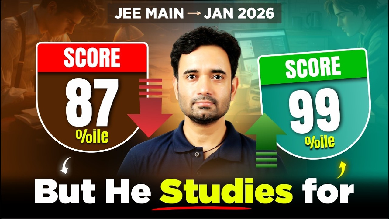 From 87 Percentile to 99: Overcoming JEE Mains Setback and Making a Powerful Comeback