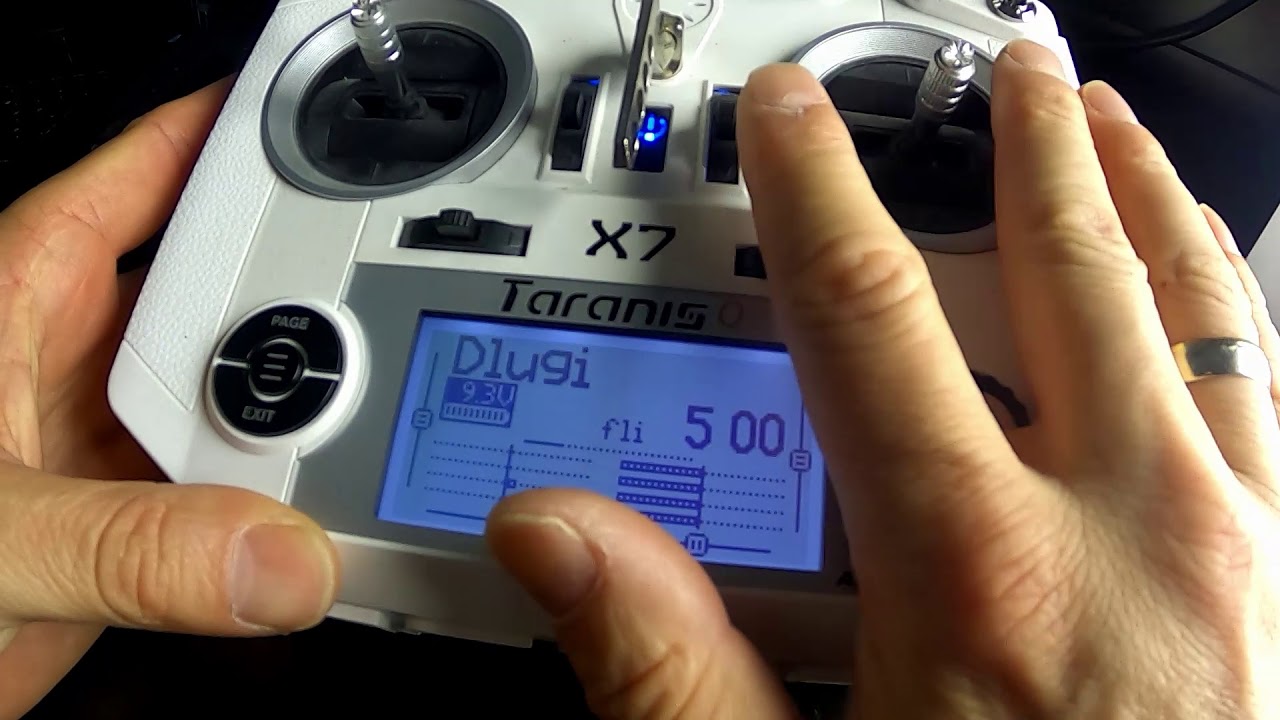 Taranis QX7 bindowanie z RXSR  i zmiana firmware