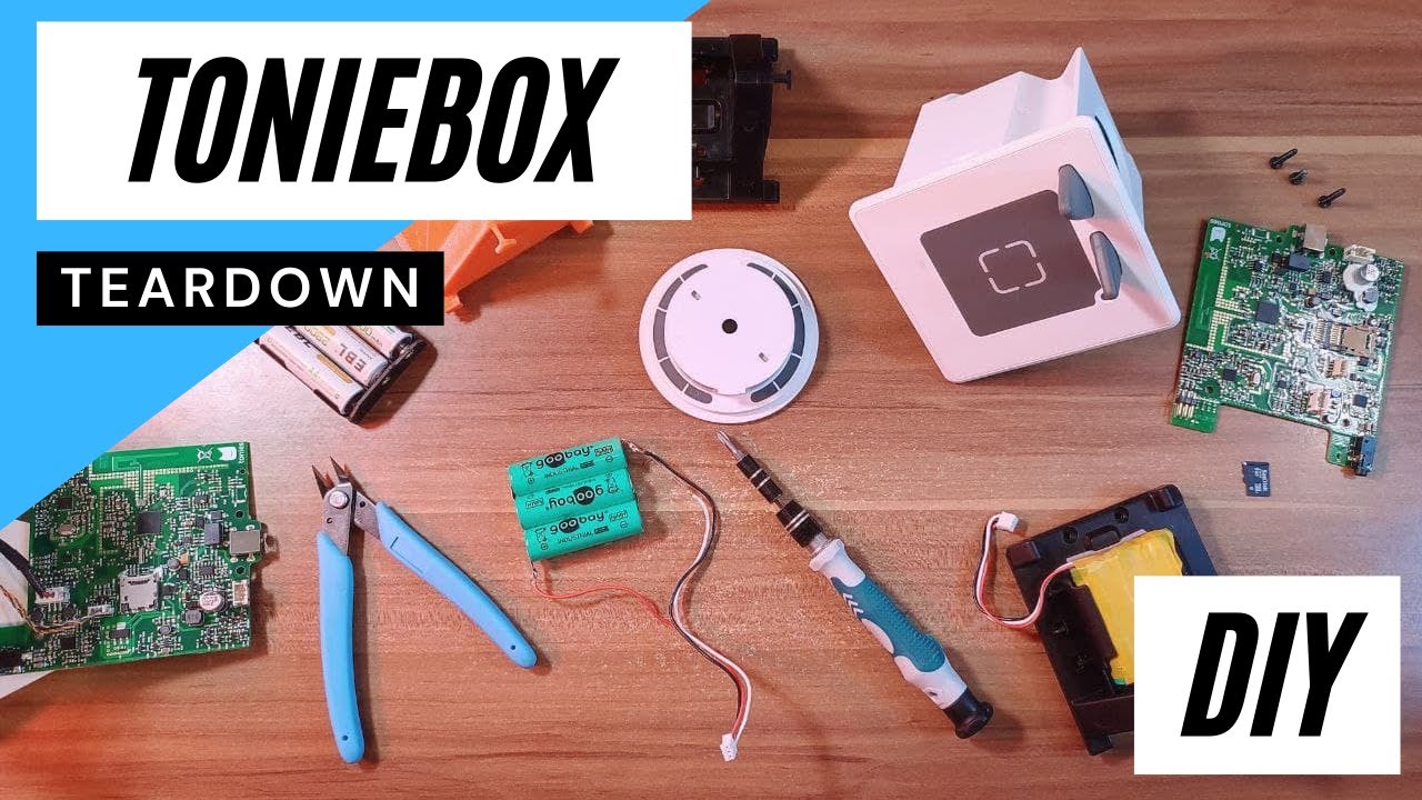Toniebox || Toniebox komplett zerlegen! || Teardown