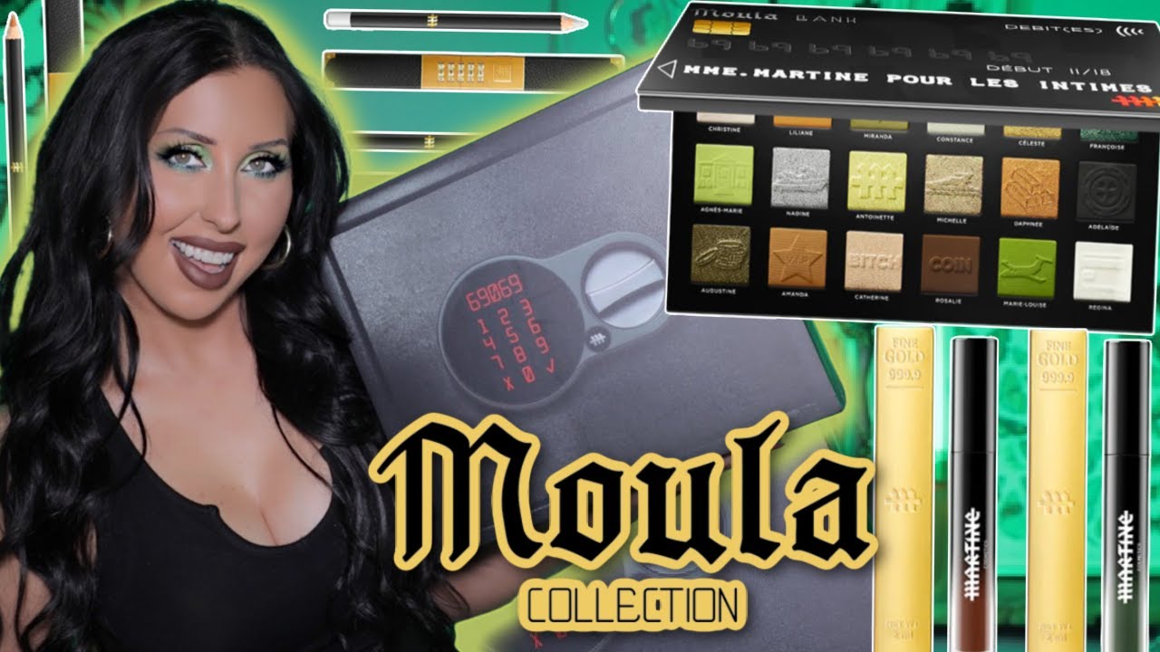 MARTINE COSMETICS MOULA COLLECTION | Swatches + Tutorial