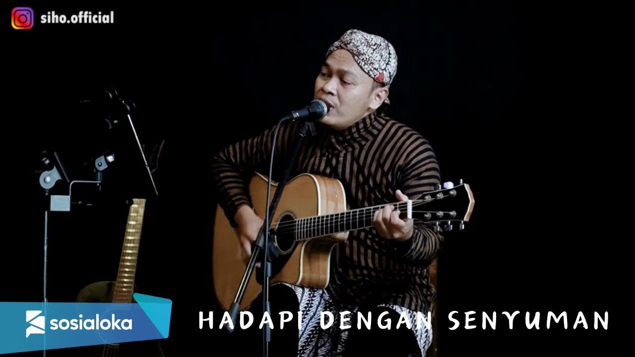 HADAPI DENGAN SENYUMAN - DEWA || SIHO (LIVE ACOUSTIC COVER)