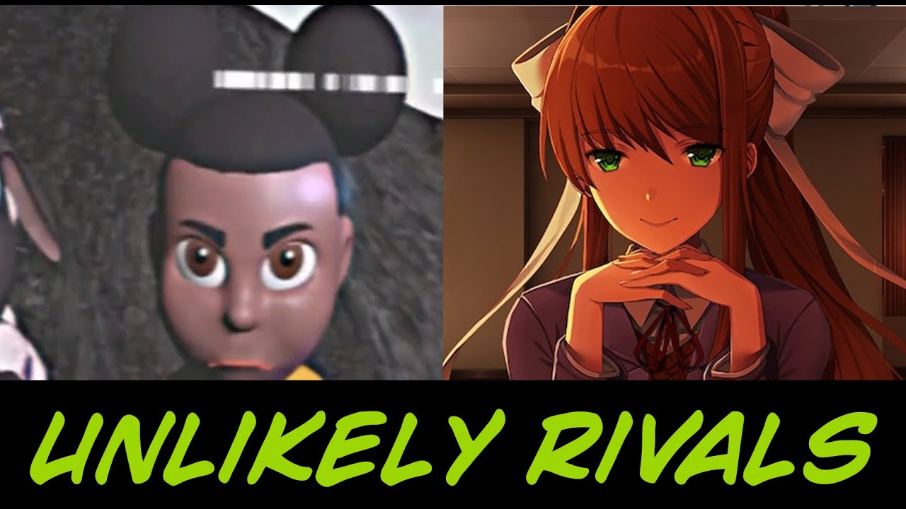 Glitchy Rivals(Unlikely Rivals but Amanda And Monika sing it)