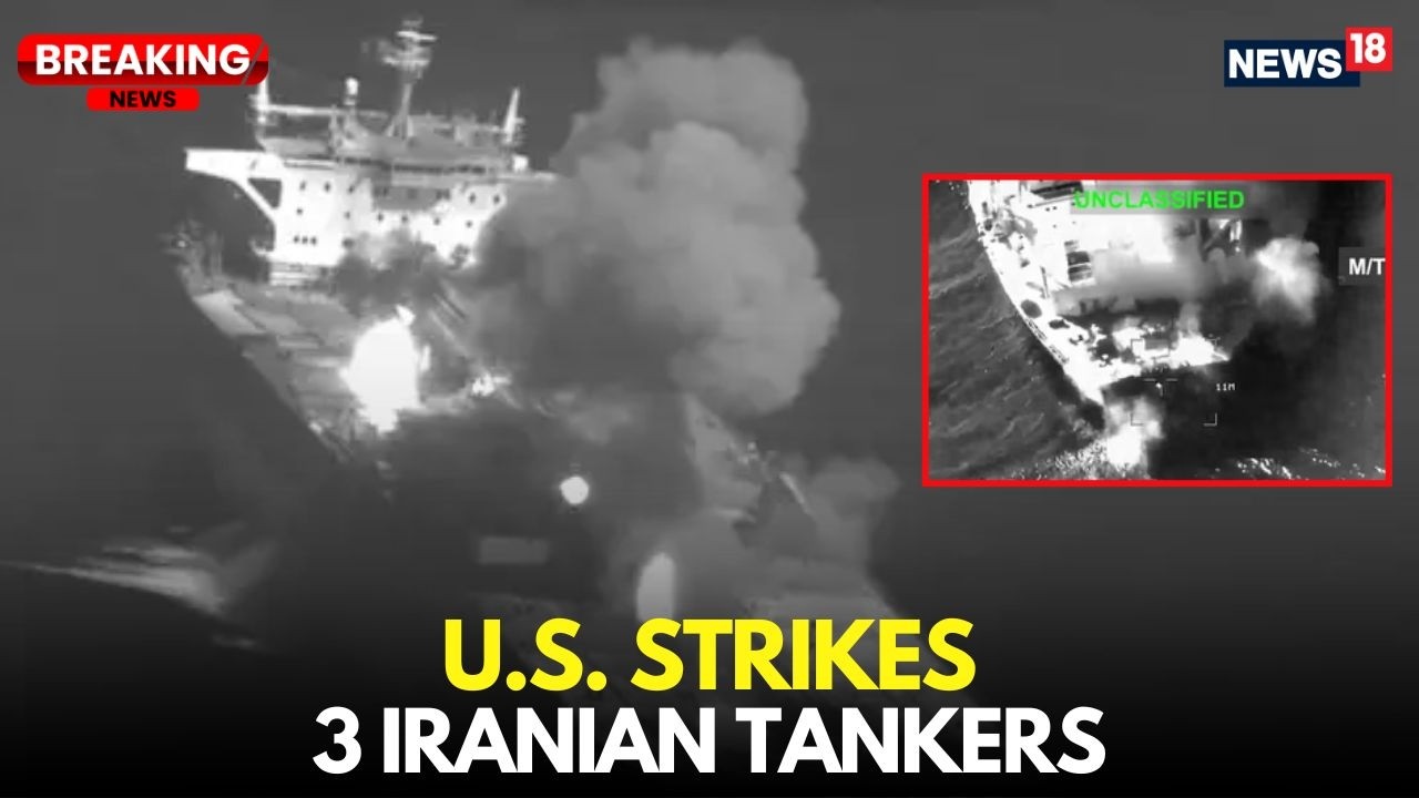 US-IRAN WAR Latest News Live: 3 Iranian Tankers Hit After Missile Attack On US Ships | LIVE