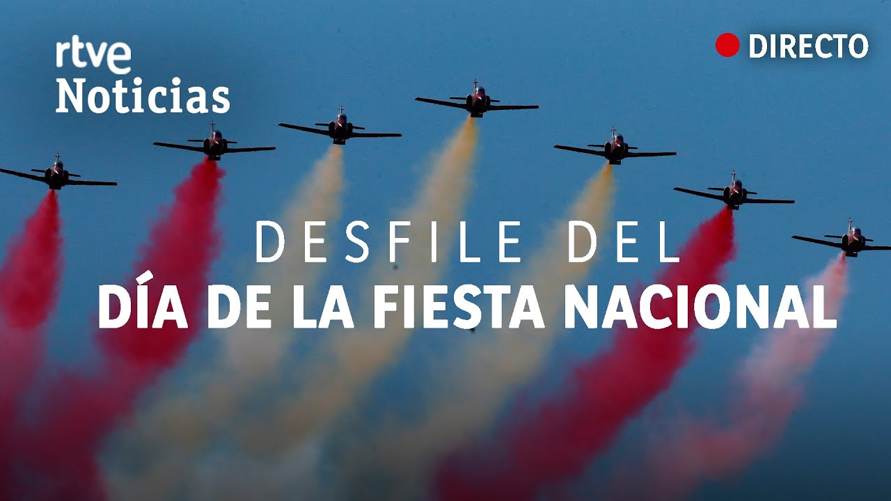 Desfile militar del DÍA DE LA FIESTA NACIONAL #12Octubre | RTVE