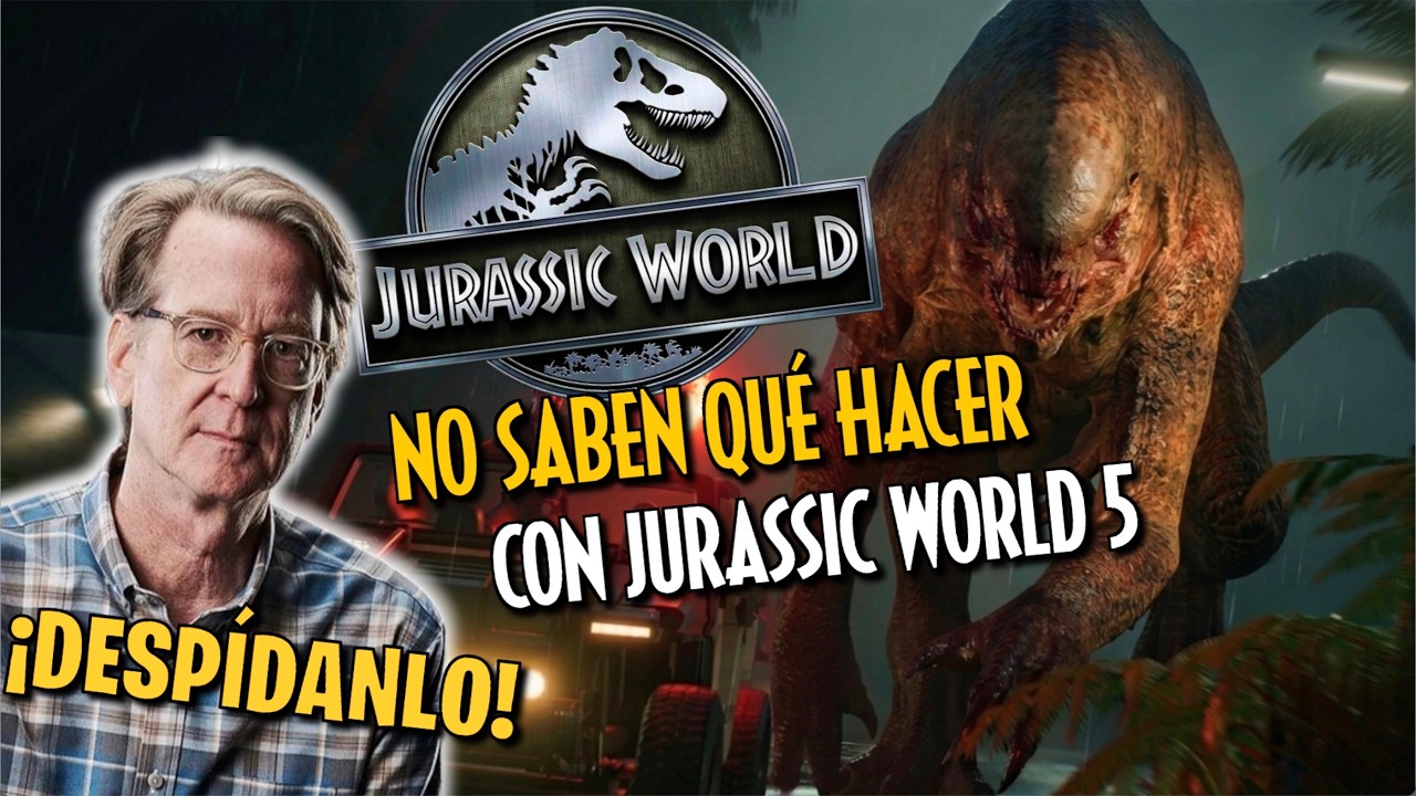 DESPIDAN al GUIONISTA de JURASSIC WORLD | NO SABEN QU&Eacute; HACER con JURASSIC WORLD 5