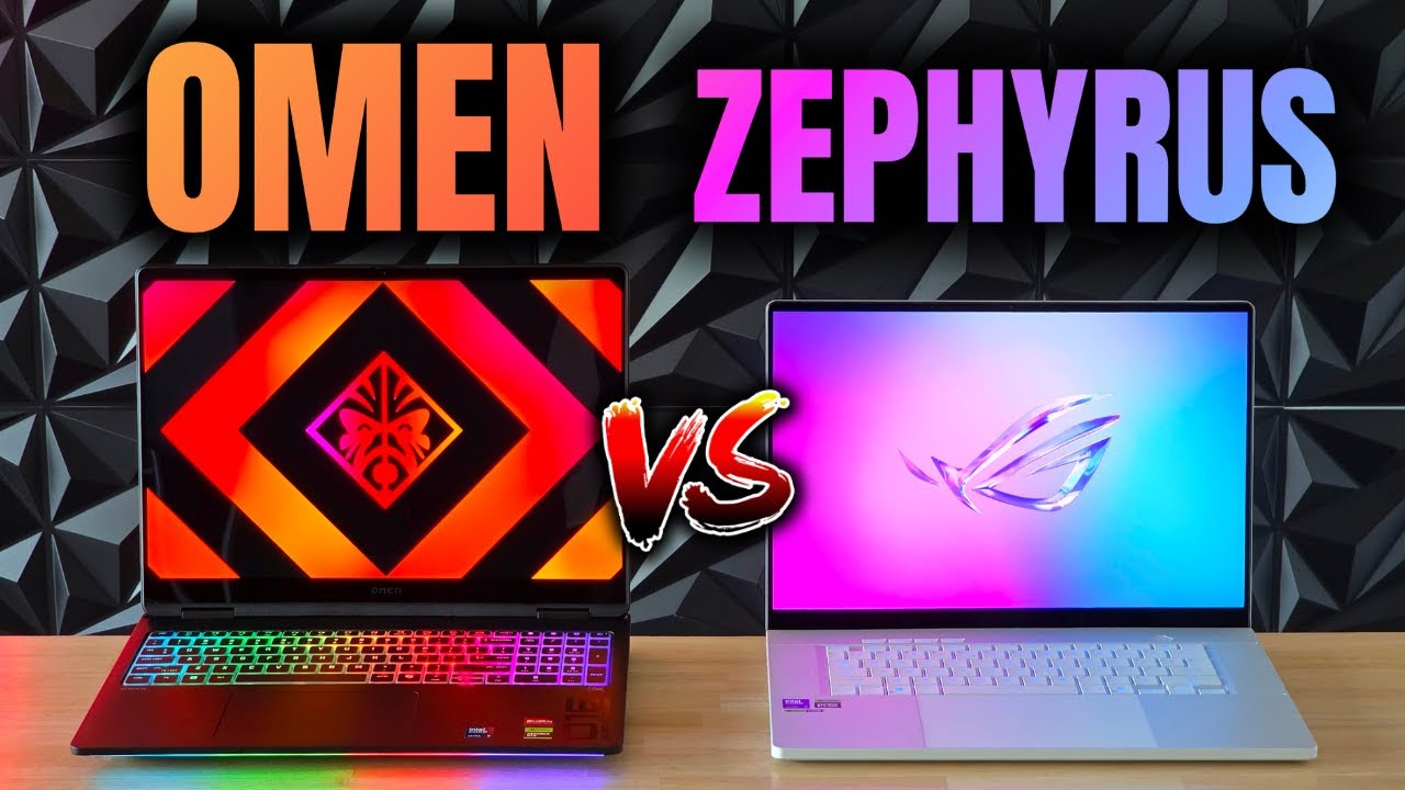 OMEN Max 16 vs Zephyrus G16 (2025) - Asus ROG vs HP Omen Gaming Laptop