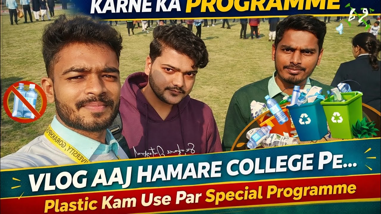 Dekhiye Guys 😱 Aaj Hmare College Campus Auditorium Me Nature Ke Parti Hua Programme Video Pura Dekhe