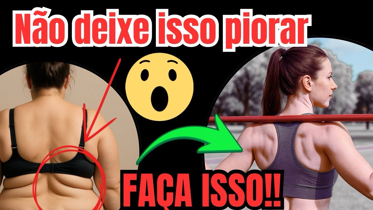 ULTIMA CHANCE de ELIMINAR GORDURA no BRAÇO e nas COSTAS – Faça Isso HOJE!