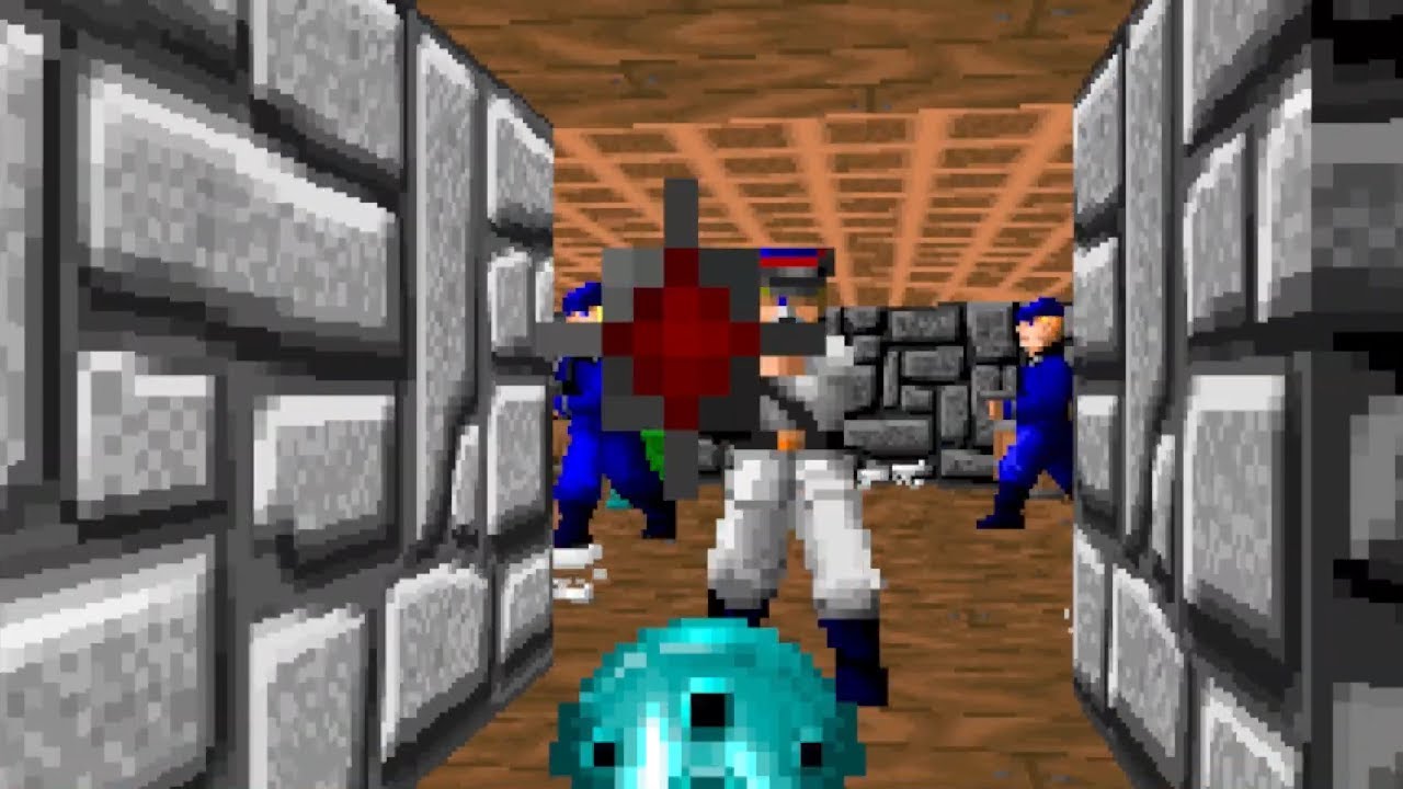 Wolf 3D - Definitive Edition DEMO [DOS] - Floor 2 - 100%