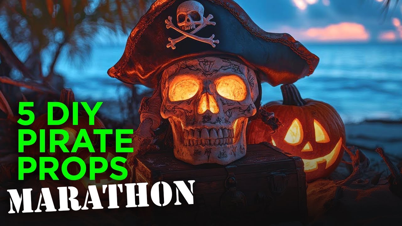 5 DIY Pirate Themed Props for Halloween