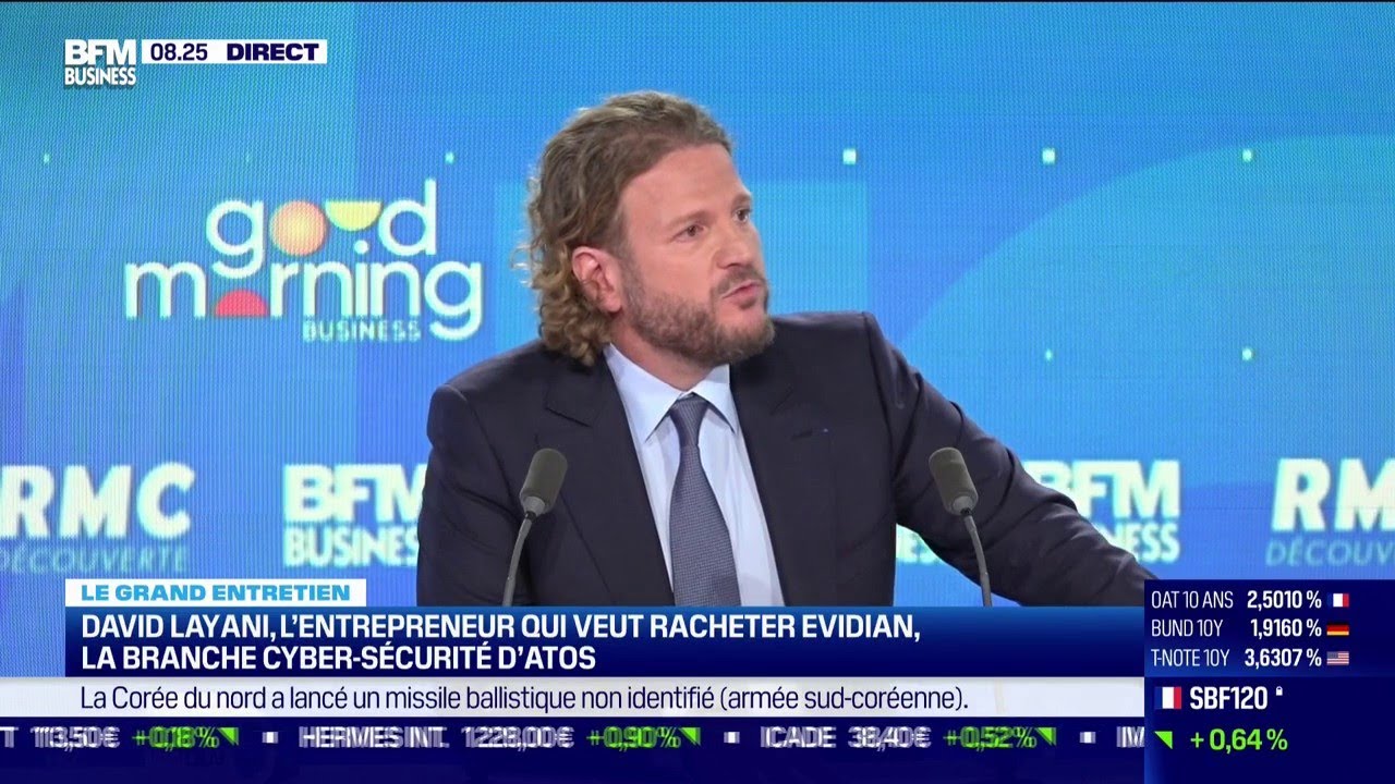 David Layani, l'entrepreneur qui veut racheter Evidian, la branche cyber-s&eacute;curit&eacute; d'Atos