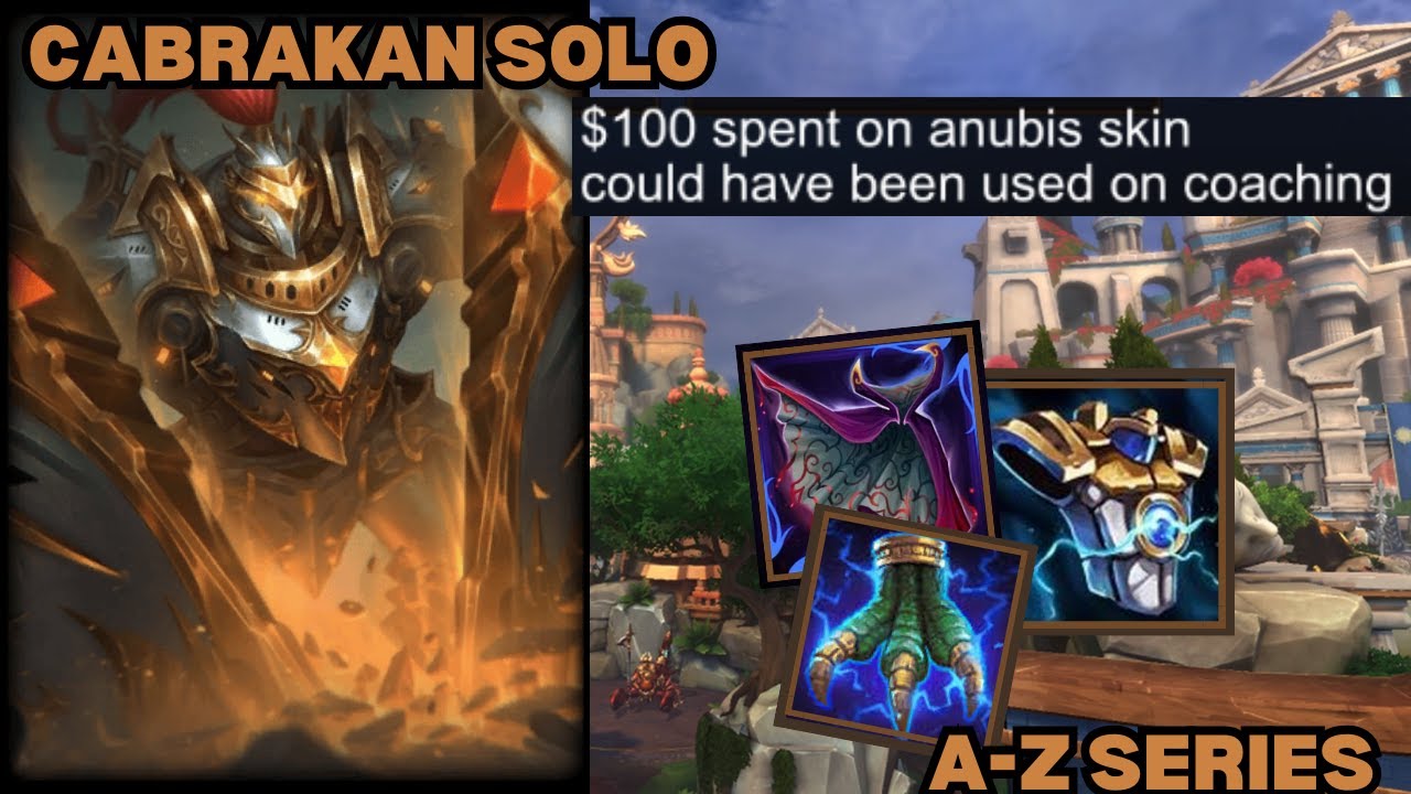 Destroying Toxic Players!!! - Cabrakan A-Z Solo Grandmasters Smite
