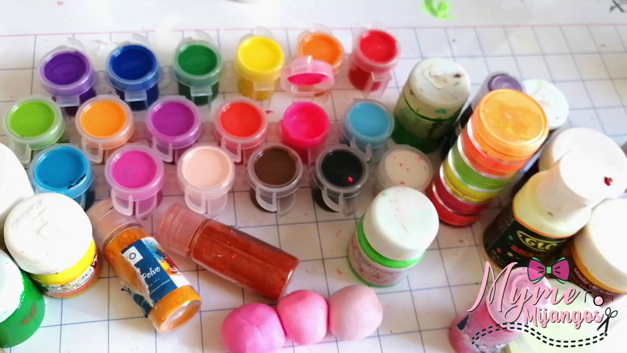 Como pintar porcelana fría - que pigmentos usar - migajon