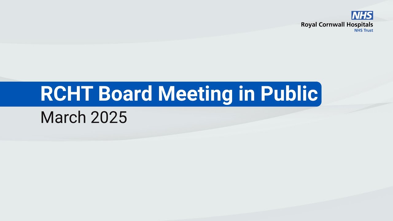 RCHT Board in Public - March 2025
